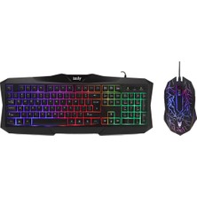 İzoly Z500 Led Oyuncu Klavye Ve Mouse