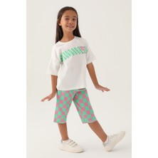 RolyPoly Saint Tropez Krem Kız Çocuk Kapri Takım