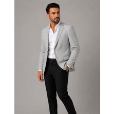 Classics Men Erkek Italyan Kesim Yarım Astar Blazer Ceket Klasik ve Modern Şıklık - 7732