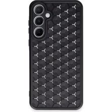 Renas Store Samsung Galaxy A25 5g Kılıf Petek Silikon Kapak - Siyah