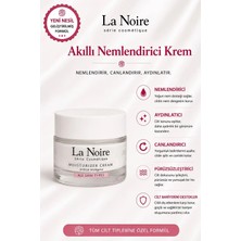 La Noire 50 ml Akıllı Nemlendirici Yüz Kremi Tüm Cilt Tipleri İçin Aydınlatıcı ve Nemlendirici