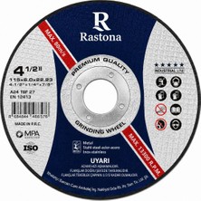 Rastona Taşlama Taşı 115X6.0X22.23MM 25 Adet