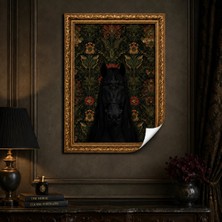 Akıllı Kağıt Statik Tutunma Özellikli Tablo - Poster Hayvan (Model-33)