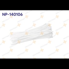 Nextpart Plastık Cırt Kelepce Beyaz 3.6 x 150 NP-140106