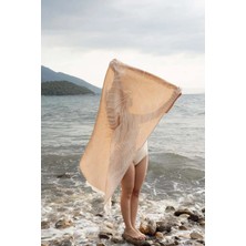İrya Verde %100 Pamuk Plaj Havlusu 80X170 cm Milk