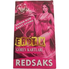 Censan Redsaks Zaman Kum Saati Çiftler Oyunu – 1 Dakikalık Tutku ve Eğlence Görev Kartlarıyla Romantik Oyun Seti