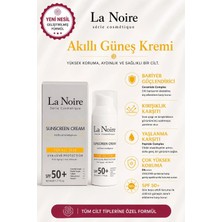 Akıllı Güneş Kremi SPF50 | Çinko | Yaşlanma-Kırışıklık Karşıtı | Ceramide | Peptide