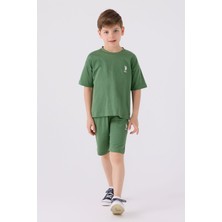 U.S. Polo Assn. U.S. Polo Assn Erkek Çocuk Yeşil Bermuda Takım US1779-C-V6