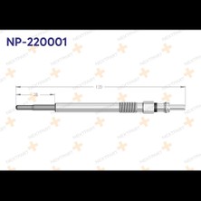 Nextpart Kızdırma Bujısı (Euro 4) Doblo Lınea Albea Fiorino 1.3 Mtj Corsa C Corsa D Astra H 1.3
