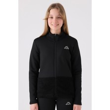 Kappa Kız Çocuk Siyah Sweatshirt