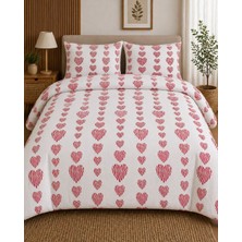 Morlay Softline Serisi | Çift Kişilik Çarşaflı Nevresim Takımı 200X220 cm Ranforce & Çizgili