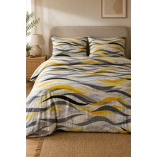 Morlay Softline Serisi | Çift Kişilik Çarşaflı Nevresim Takımı 200X220 cm Ranforce & Çizgili