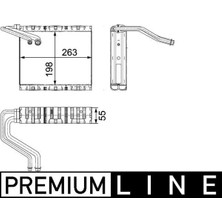 Mahle Evaporator Land Rover Dıscovery Sport L550 Freelander L359 Range Rover Evoque L538 Premıum Lıne
