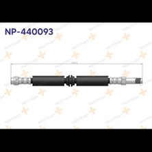 Nextpart Fren Hortumu Ön Transporter T5 2003-2011 Transporter T6 2015- NP-440093