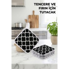 Morlay Tencere ve Fırın Tutacağı 220 Derece Isıya Dayanıklı Tutaç & Mutfak Pişirme Ekipmanı Tutacak