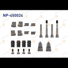 Nextpart Fren Kalıper Tamır Takımı 2 Teker Full Set Cıvatalı Arka Transit V363 2014- NP-450024