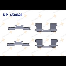Nextpart Fren Kalıper Balata Sacı Takım Crafter Sprinter NP-450040