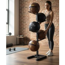 CEYSPORT Profesyonel Ikili Dikey Wall Ball / Medicine Ball Standı