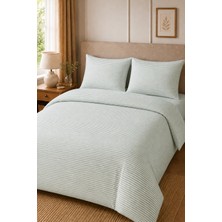 Morlay Softline Serisi | Çift Kişilik Çarşaflı Nevresim Takımı 200X220 cm Ranforce & Çizgili