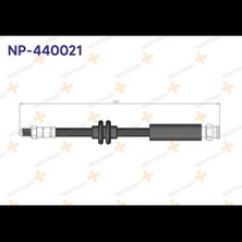 Nextpart Fren Hortumu Arka Ducato Iıı Boxer Iıı Jumper Iıı 2006-2014 NP-440021