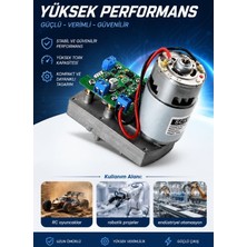 Gümrük Bey Asme-Mrb 12V Yüksek Tork Servo Motor 100–180KG Manyetik Kodlu