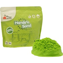 Playever Hands'n Sand Doğal Oyun Kumu 500gr - Yeşil