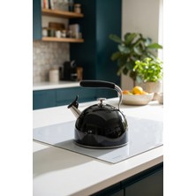 Acar Steamcall Paslanmaz Çelik Düdüklü Su Isıtıcısı Siyah - 3 L