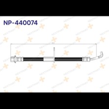 Nextpart Fren Hortumu Ön Corolla AE101 1992-1997 NP-440074