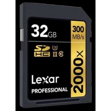 Lexar 32GB Professional 2000x SDXC UHS-II U3(V90)