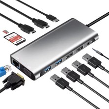 Epilons ZR610 Type-C 12 İn 1 Çift Hdmı