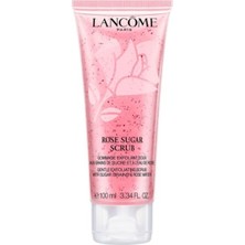 Lancome Rose Sugar Scrub – Hassas Ciltler İçin Gül Suyu ve Şeker Granüllü Arındırıcı, Besleyici Peeling 100 ml