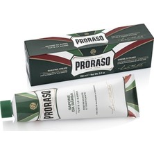 Proraso Tıraş Kremi Okaliptus Yağı Özlü Ferahlatıcı Etki 150 ml Tüm Sakal ve Cilt İçin