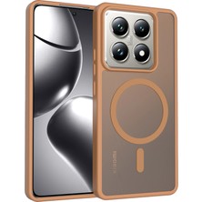 Joko Xiaomi Mi 14T Pro Velion Kapak – Hibrit Yapı, Magsafe & Güçlü Koruma - Çöl Titanyum
