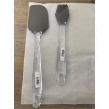 Empressco Pratik Silikon Yumurta Fırçası ve Spatula Seti, Mutfak Şıklığı