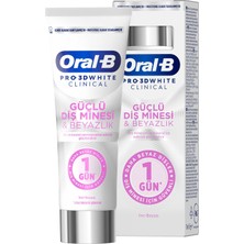 Oral-B Pro-3dw Clinical Güçlü Diş Minesi & Beyazlık Diş Macunu 75 ml