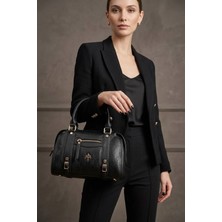 Jacquline CLIM627C Kadın Omuz Çantası Siyah