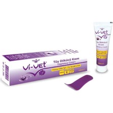 Vi-Vet Vıivet 40 ml Tüy Dökücü Krem Unisex Kullanım İçin Lavanta ve Limon Ferahlığı Sağlayan Özel Formül