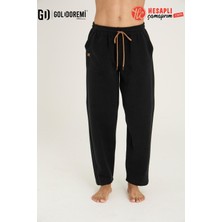 Gd Goldoremi Premium Erkek Kışlık Pamuklu Polar Cepli Ipli Eşofman/pantolon/pijama Altı