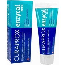 Curaprox Enzycal Zero Diş Macunu 75 ml SLS ve Florürsüz Aromasız Hassas Dişler İçin Tam Koruma