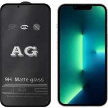Nevamel Ally Iphone 13 Pro Max 6.7inç Full Glue Matte Tempered Cam  Ekran KORUYUCU-(5775)