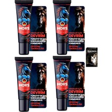 Erdo Ticaret Süper Hors Active Cream P.enis Kremi 50ML 4 Adet 1 Adet Jel