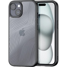 Nevamel Dux Ducis iPhone 15 Plus Aimo Series Premium Buzlu Sert Pc-Tpu KILIF-(5775)