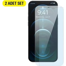 Nevamel Baseus Crystal 0.3mm iPhone 12 Pro Max Tempered Ekran Koruyucu 2 Adet SET-(5775)