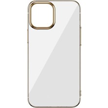 Nevamel Baseus Glitter Iphone 12/12 Pro Şeffaf Lüx Silikon Kılıf Soft Tpu KILIF-(5775)