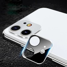Nevamel iPhone 11 6.1 Inch 3D Metal Kamera Koruyucu Metal LENS-(5775)