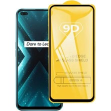 Nevamel® Ally Oppo Realme 6 Pro 9d Full Glue Tempered Cam Ekran KORUYUCU-(5775)
