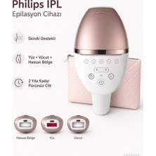 Philips 3 Akıllı Başlıklı (Yüz,vücut,hassas Bölge) Ipl Lazer Epilasyon Aleti Akıllı Cilt Tonu Sensörlü Kablolu ve Kablosuz Uzun Ömürlü Kullanım
