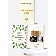 Yüzleşme Yayınları Var Etmenin Gücü/sinan Ergin - Kendini Tüketmeden Yaşa/beyhan Budak - Bilmek Azaptır/şahin Doğan