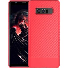 Nevamel Ally Sm Galaxy Note 8 Carbon Fiber Dokulu Premium Soft Silikon KILIF-(5775)