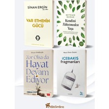 Yüzleşme Yayınları Var Etmenin Gücü/sinan Ergin - Kendini Tüketmeden Yaşa/beyhan Budak - Zor Olsa Da Hayat Devam Ediyor/rövşen Abdullaoğlu - Içebakış Fragmanları/mecit Ömür Öztürk